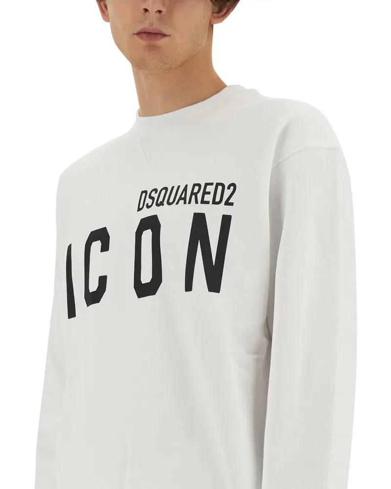 Dsquared2 Icon Sweatshirt — White White
