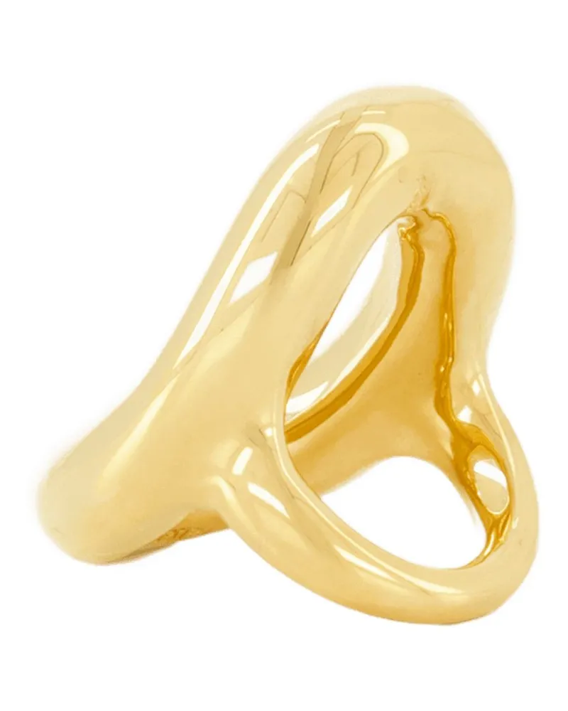 Paco Rabanne Women's Anneau Ring Paco Brass Gold Others Jewelry-Watches Rings Gold