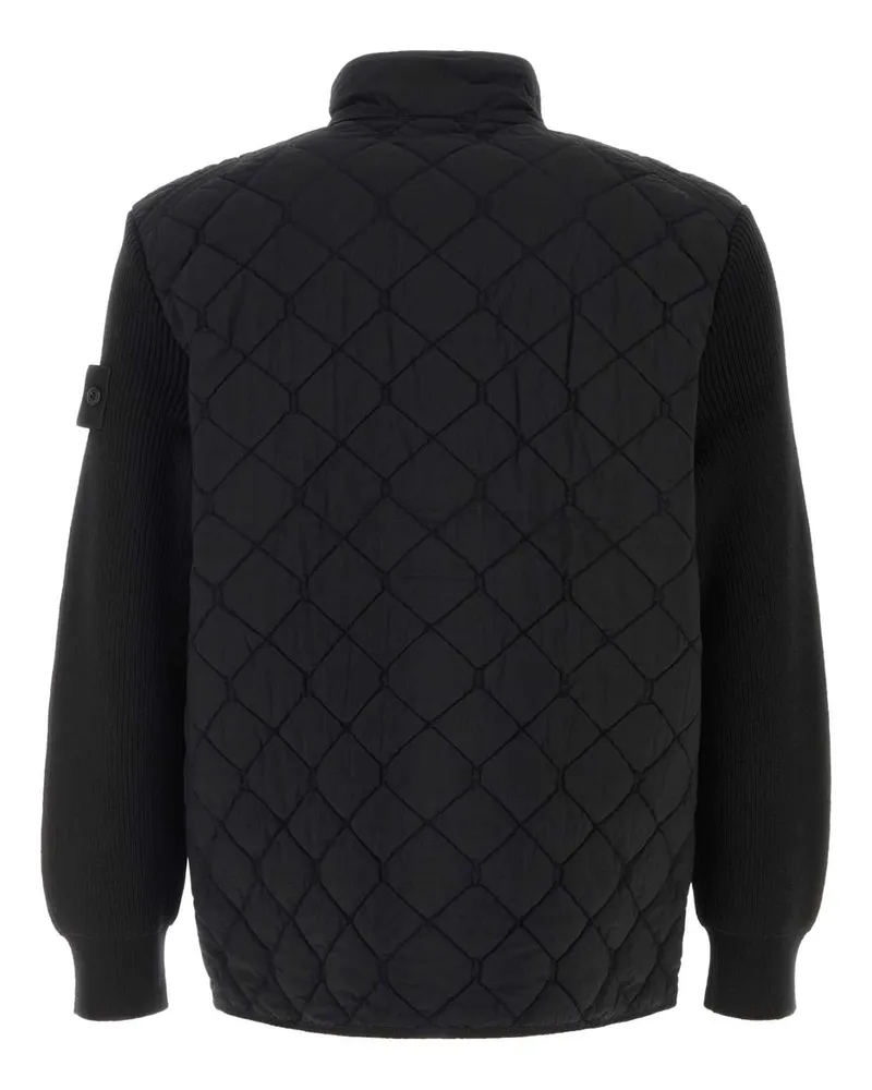 Stone Island Men's Black Nylon Jacket Giubbini Black