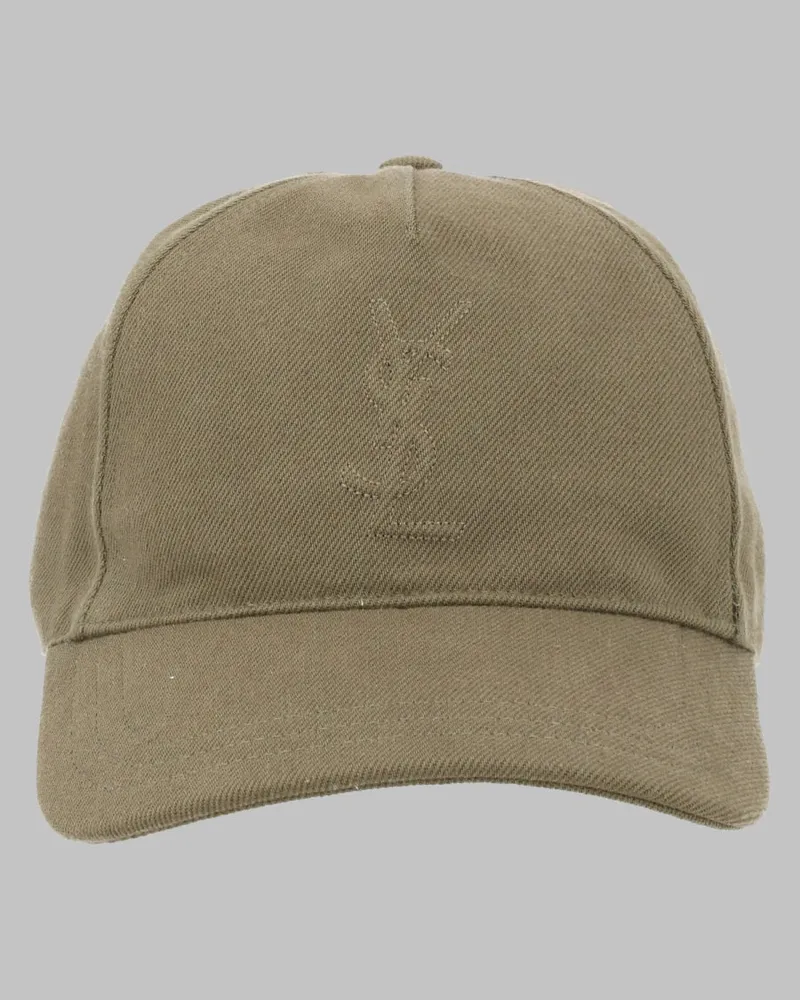 Saint Laurent 864608_3YT512900 Baseball Cap — Brown Brown