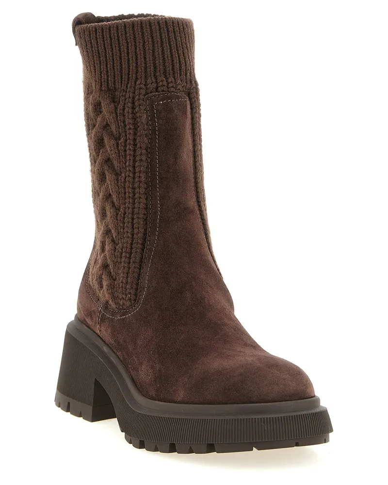 Jimmy Choo Tamia Ankle Boot — Brown Brown