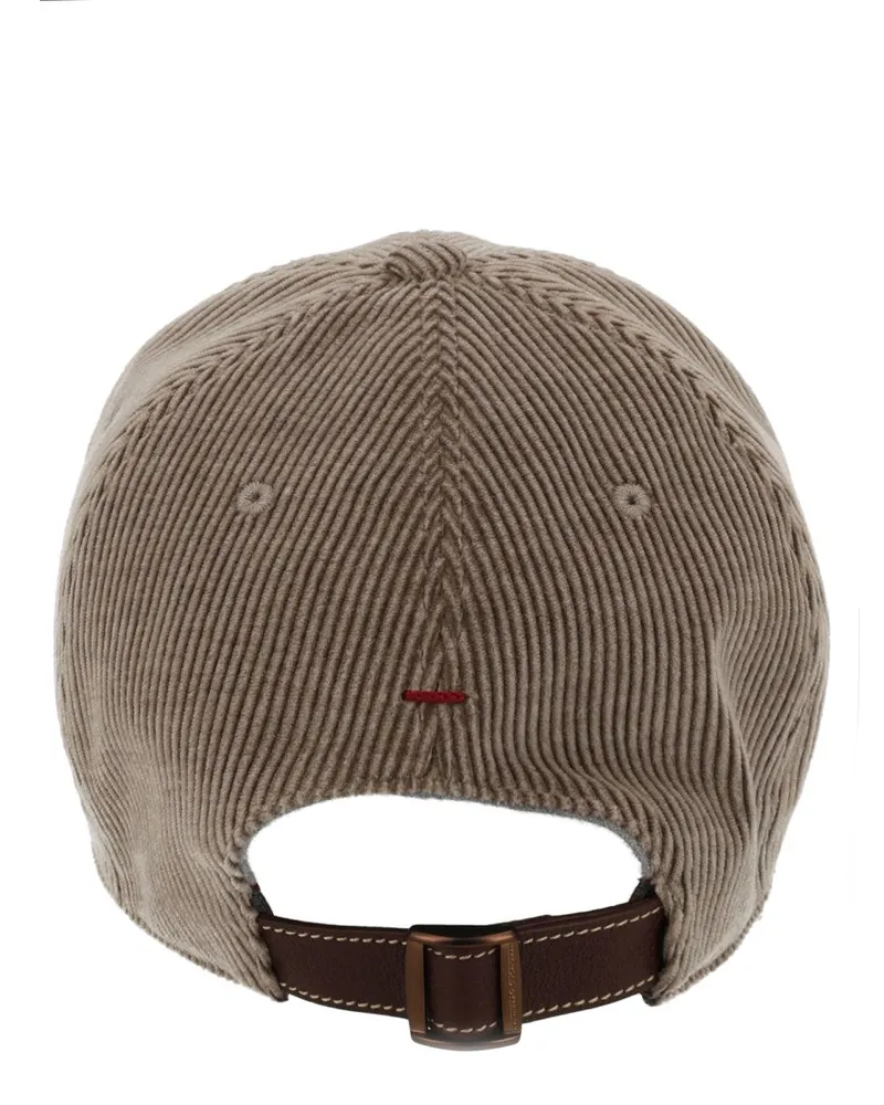 Brunello Cucinelli MY4999850_CWV75 Corduroy Baseball Cap — Brown Brown