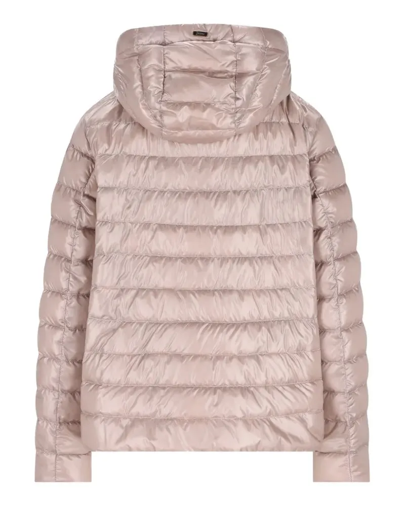 Herno Women's Ultralight Hooded Quilted Jacket Ss26 W Beige