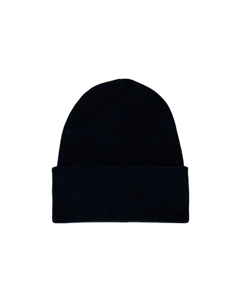 Armani Exchange AR16837400128RO Logo-Embroidered Beanie — Black Black