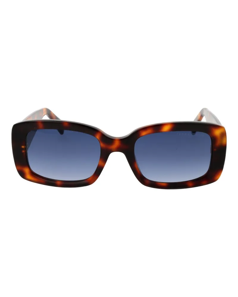 Tommy Hilfiger TO-1067594 Tortoiseshell Acetate Sunglasses — Brown Brown
