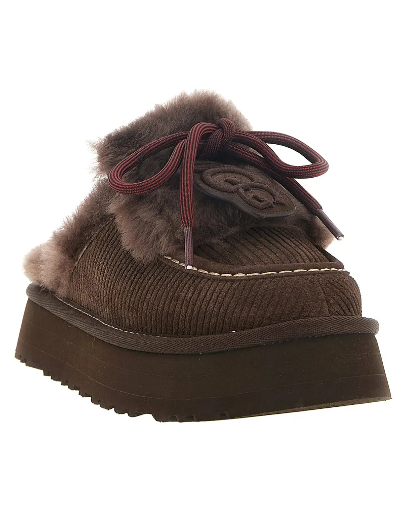 UGG Disquette Heritage Slipper — Brown Brown