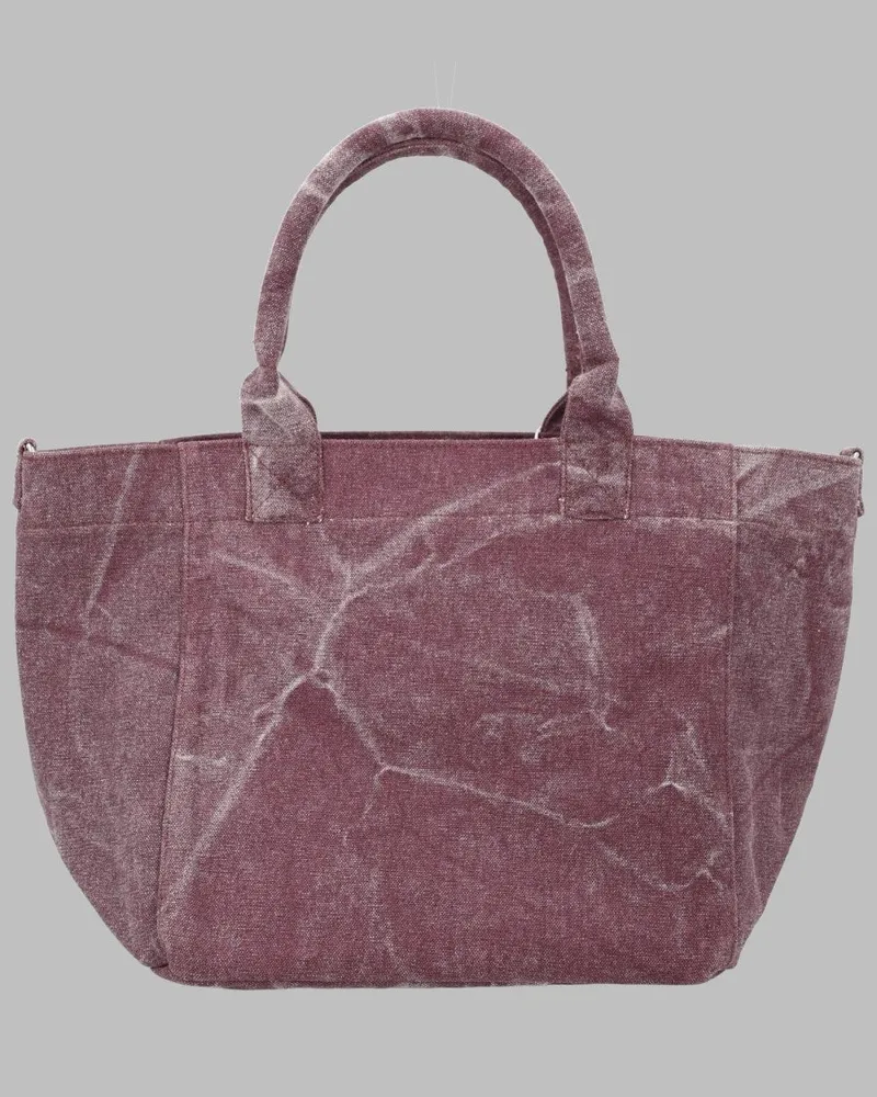 Ganni Forest Teddy Tote Bag — Brown Brown
