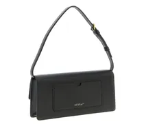 Women's Black Polyester Shoulder Bag