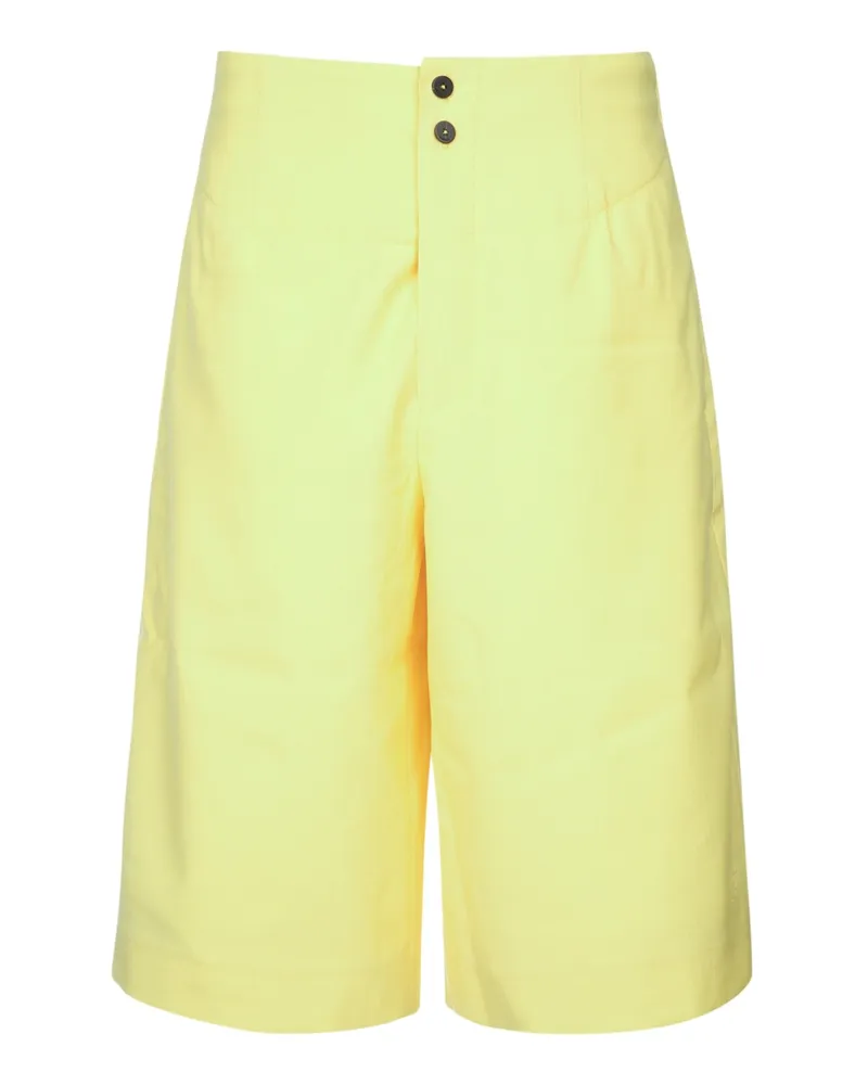 Jacquemus Short Bermuda Shorts — Yellow Yellow