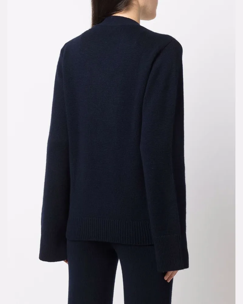 Lisa Yang Cashmere Cardigan — Navy Navy