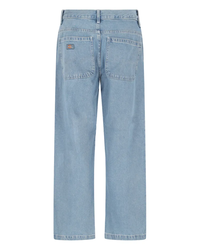 Dickies Men's Jeans Blue Cotton Blue