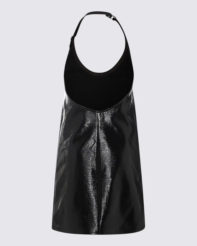 Courrèges Women's Dresses Black _co Pu Ea Black