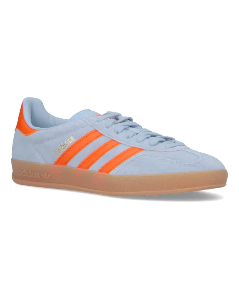 adidas Men's Sneakers Blue Leather Blue