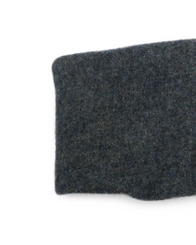 Cortana Wool-Blend Headband — Charcoal Charcoal