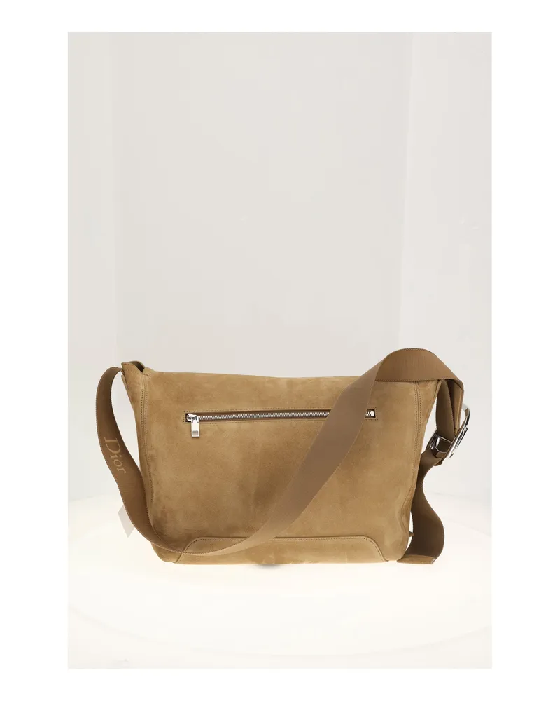 Dior Men's Shoulder Bag Messenger M Light Brown Beige