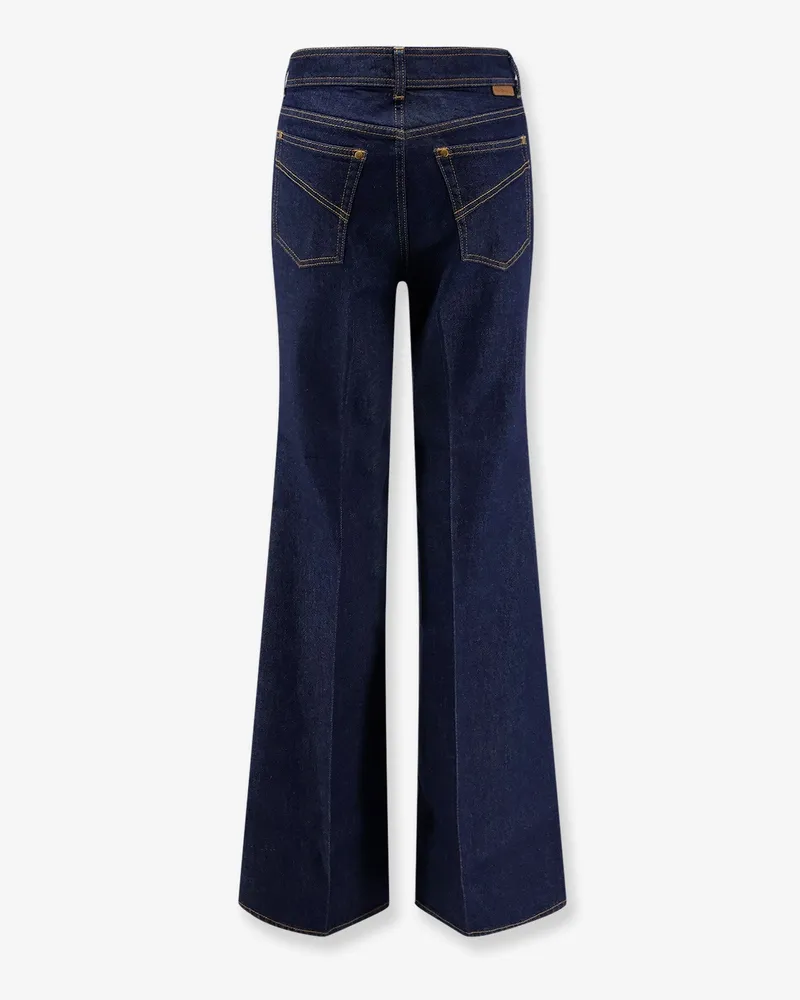 Zimmermann Women's Flare Jeans Cotton Denim Blue Blue