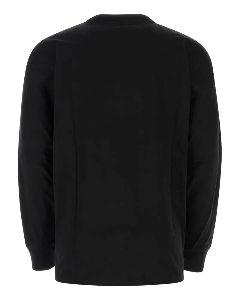 Carhartt WIP Logo-Embroidered Cotton T-Shirt — Black Black
