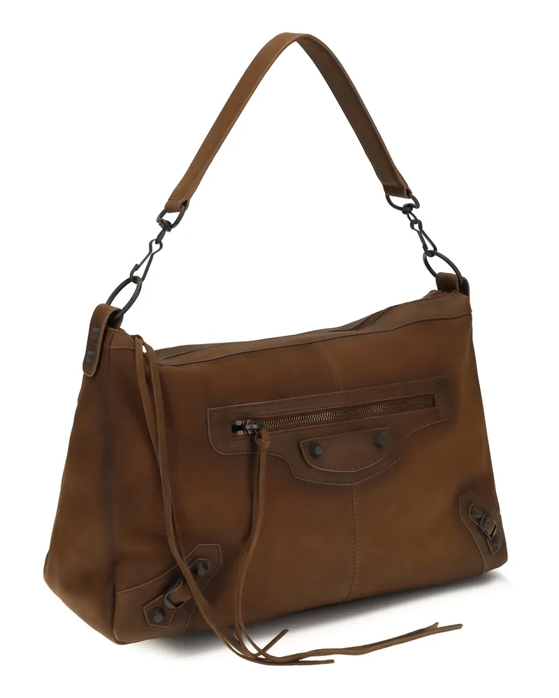 Balenciaga Shoulder Bag — Brown Brown