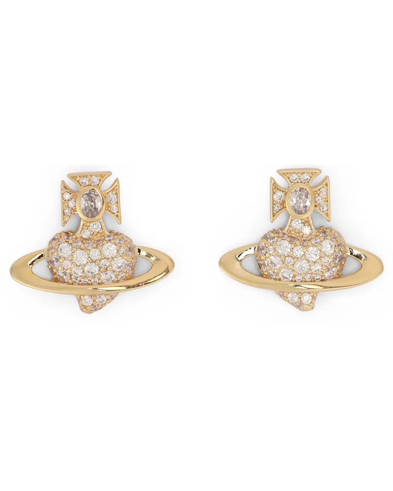 Vivienne Westwood Women's Earrings Agnatha Gold Brass Gold