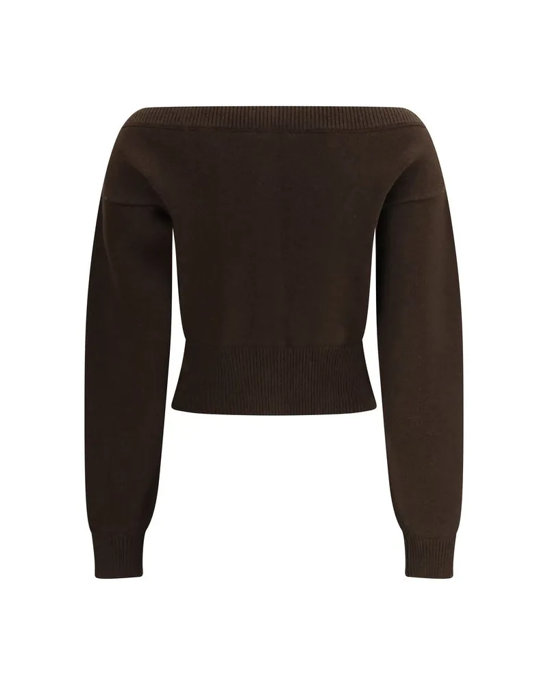 Tom Ford Women Brown Cashmere Cardigan Clothing Brown