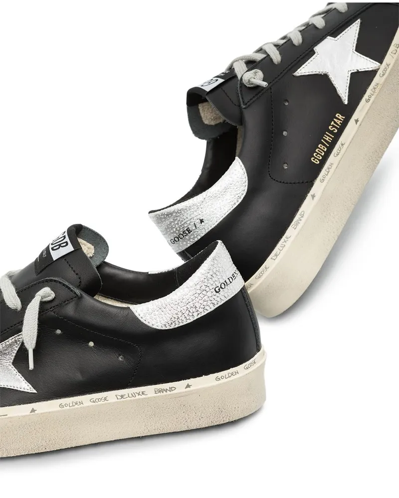 Golden Goose Hi Star Sneaker — Black Black