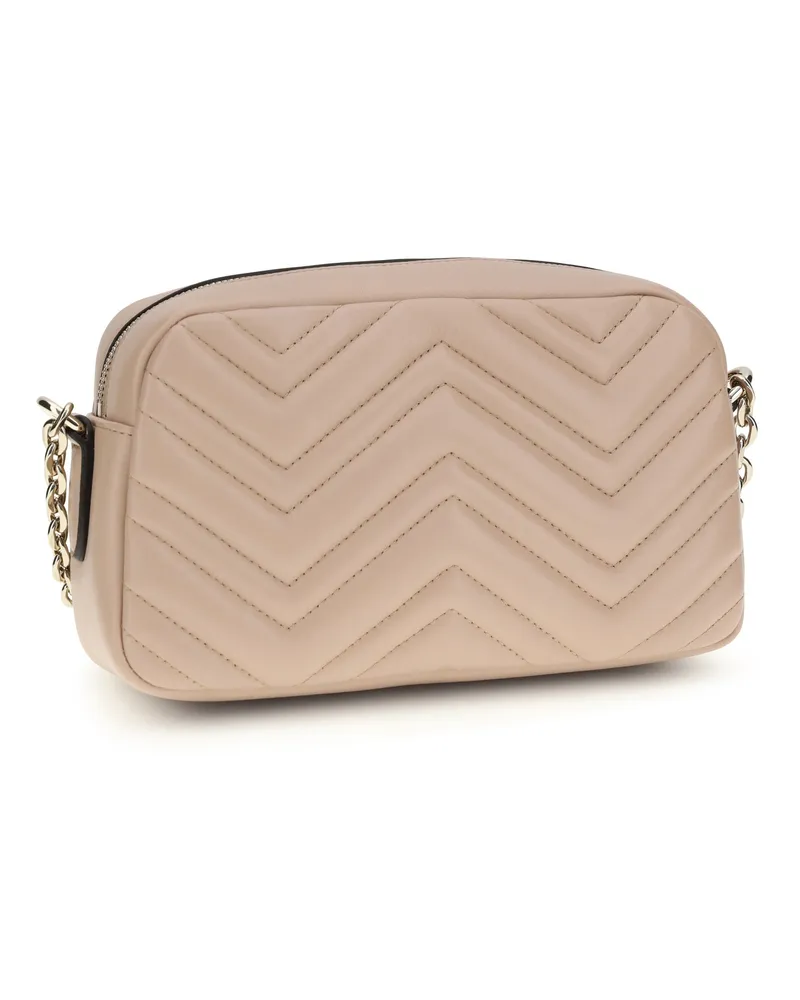 Gucci Women's Shoulder Bag Gg Marmont Cameo Calf Leather X Dafne Handbags Hand Beige