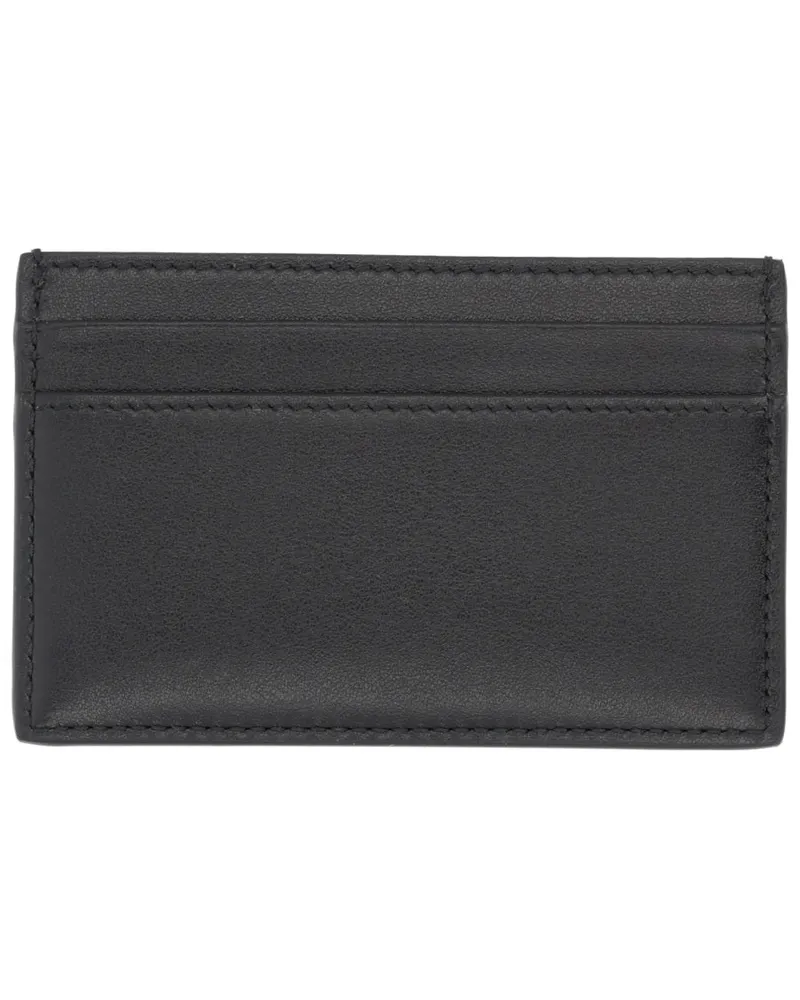 Gucci Calf Leather Card Case — Black Black