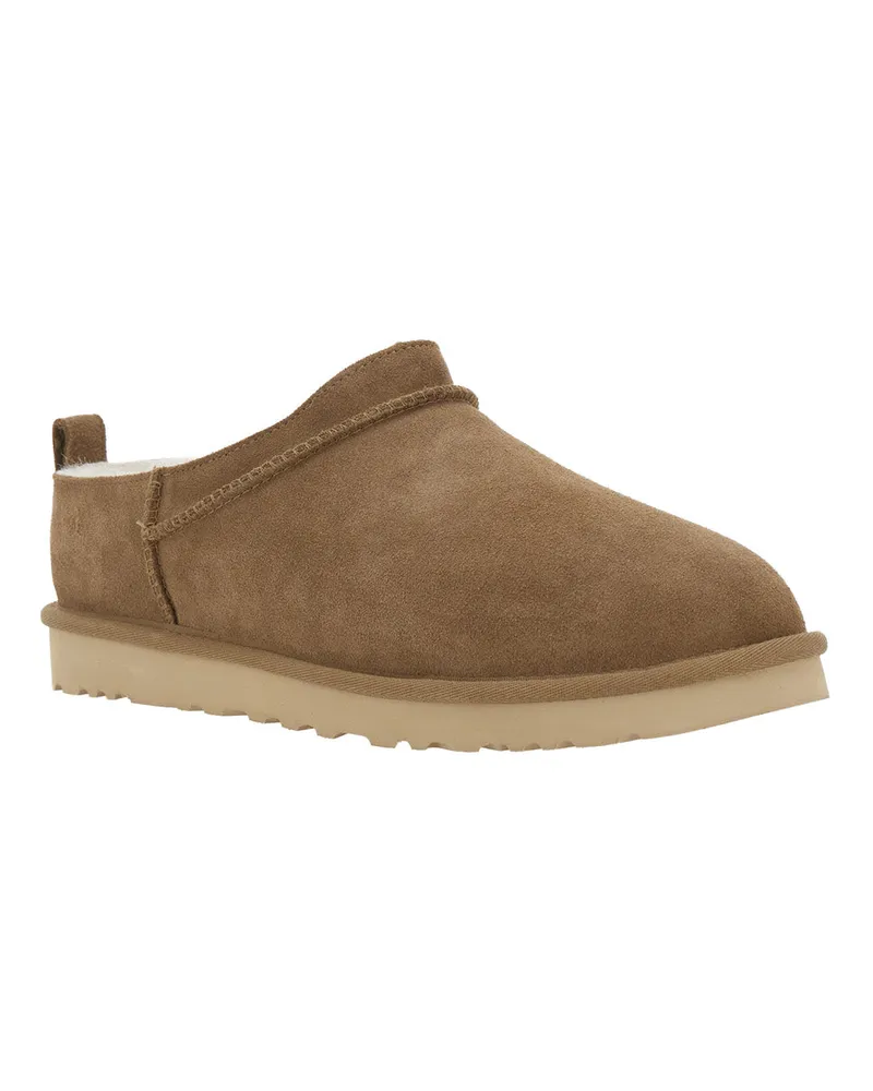 UGG Men's Mules M Classic Micro Brown Suede Brown