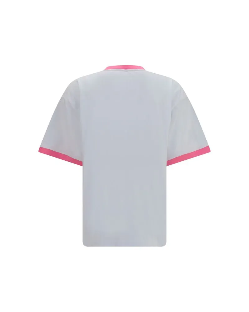 Versace Women's White Cotton T-Shirt White
