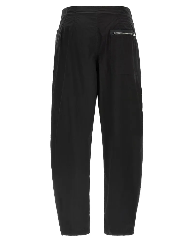 Fendi Parachute Canvas Utility Cargo Pants — Black Black