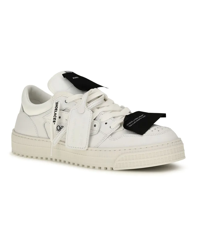OFF-WHITE Men's 3.0 Court Sneakers White-Black White/black White