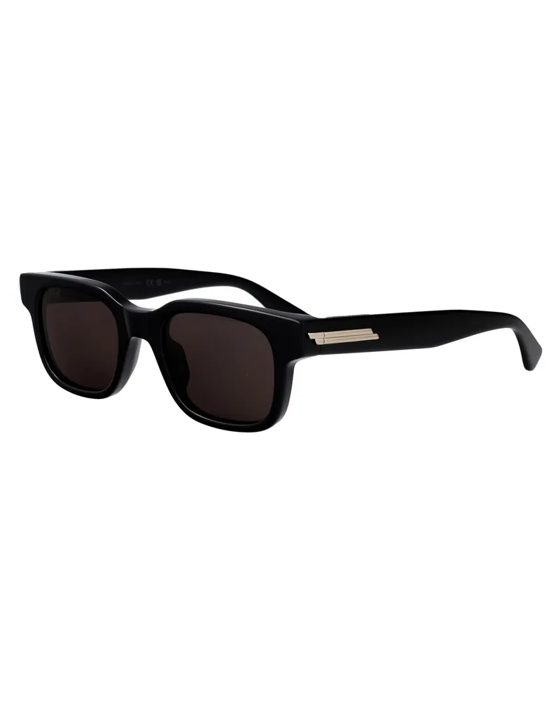 Bottega Veneta Men's Sunglasses Black Acetate Black-Black-Grey Black/black/grey Black