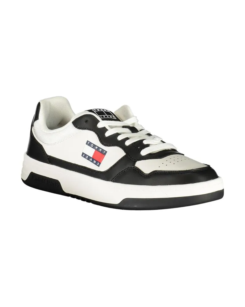 Tommy Hilfiger Logo Sneaker — Black Black