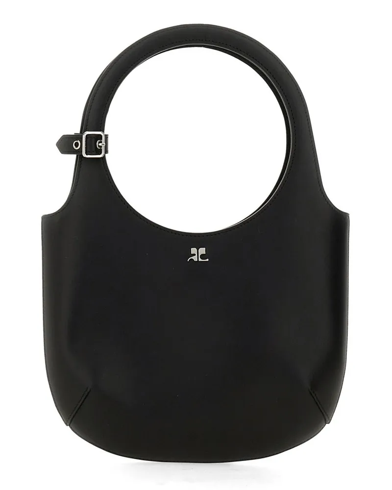 Courrèges Handbag — Black Black