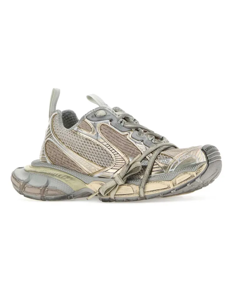 Balenciaga Men's Multicolor Mesh And Rubber 3xl Sneakers Eggshell T Polyurethane Polyester Multicolor
