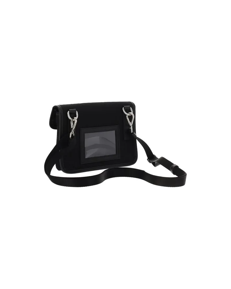 Prada Men's Black Recycled Polyamide Other Accessories Black