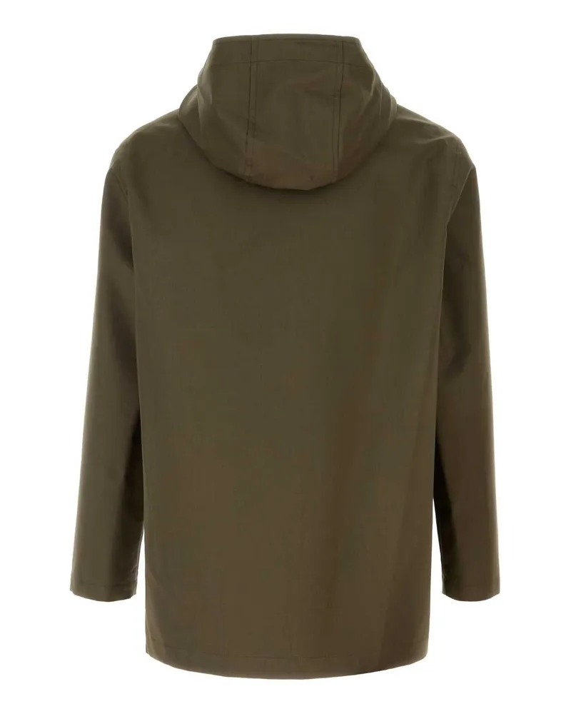 Fendi Hooded Coat — Green Green