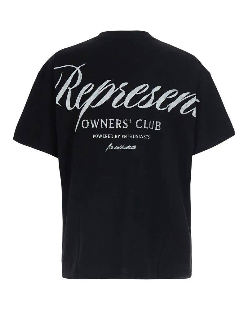 REPRESENT Men Crew Neck T-Shirt Black T-Shirts And Polos Black