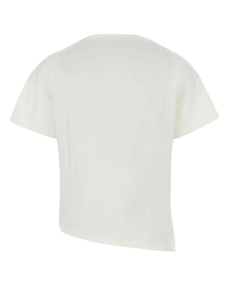 Loewe Asymmetric T-Shirt — White White