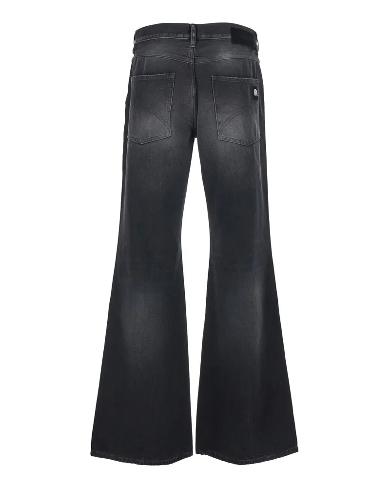 Amiri Men's Jeans Boot-Cut Black Cotton Black
