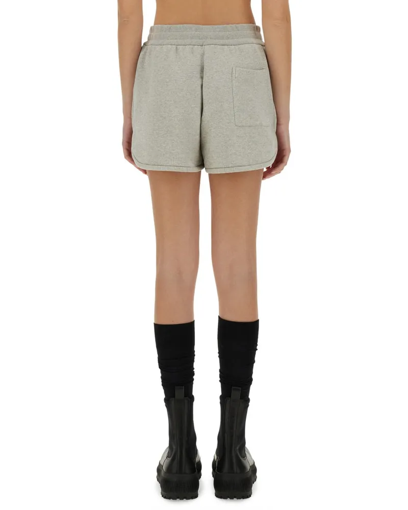 Jil Sander Cotton Terry Bermudas — Gray Gray
