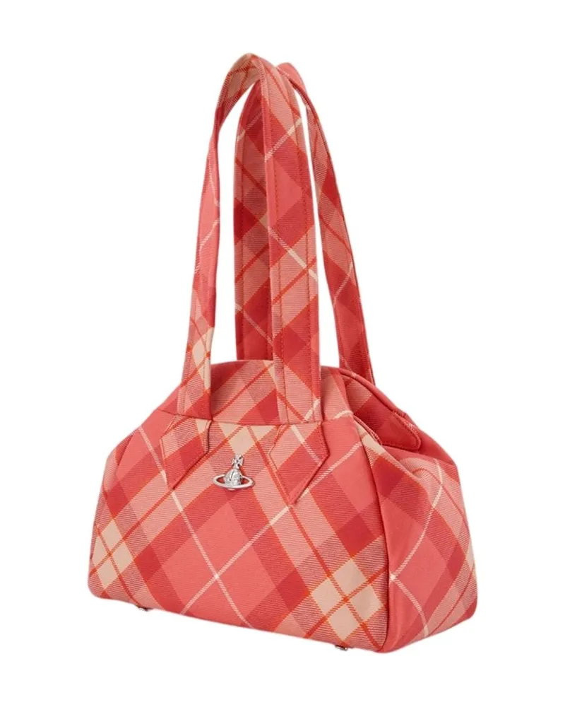Vivienne Westwood Archive Medium Fabric Shoulder Bag — Pink Pink