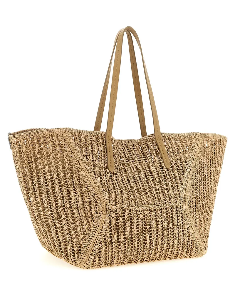 Brunello Cucinelli BC Duo Shoulder Bag — Beige Beige