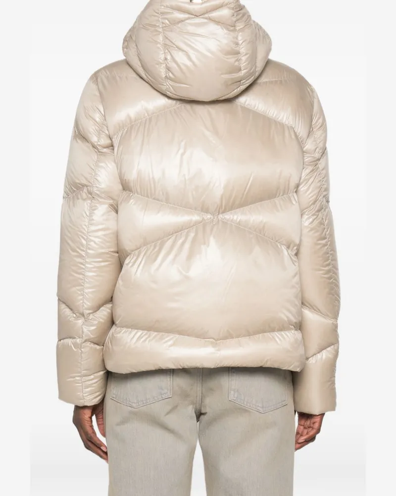 Herno Quilted Down Down Jacket — Beige Beige