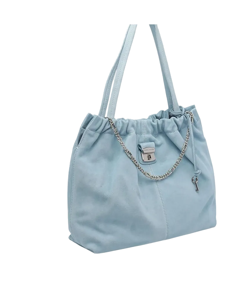 Marc Jacobs Women's Tote Bag Blue Cow Leather - Tote-Bags Blue