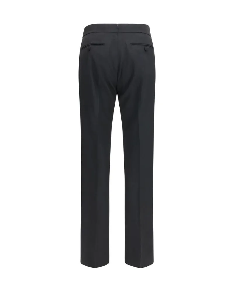 Tom Ford Men's Black Wool Oves Aries Dress Pants Black
