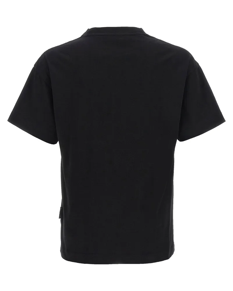 Palm Angels Thai Logo 3D Print T-shirt — Black Black