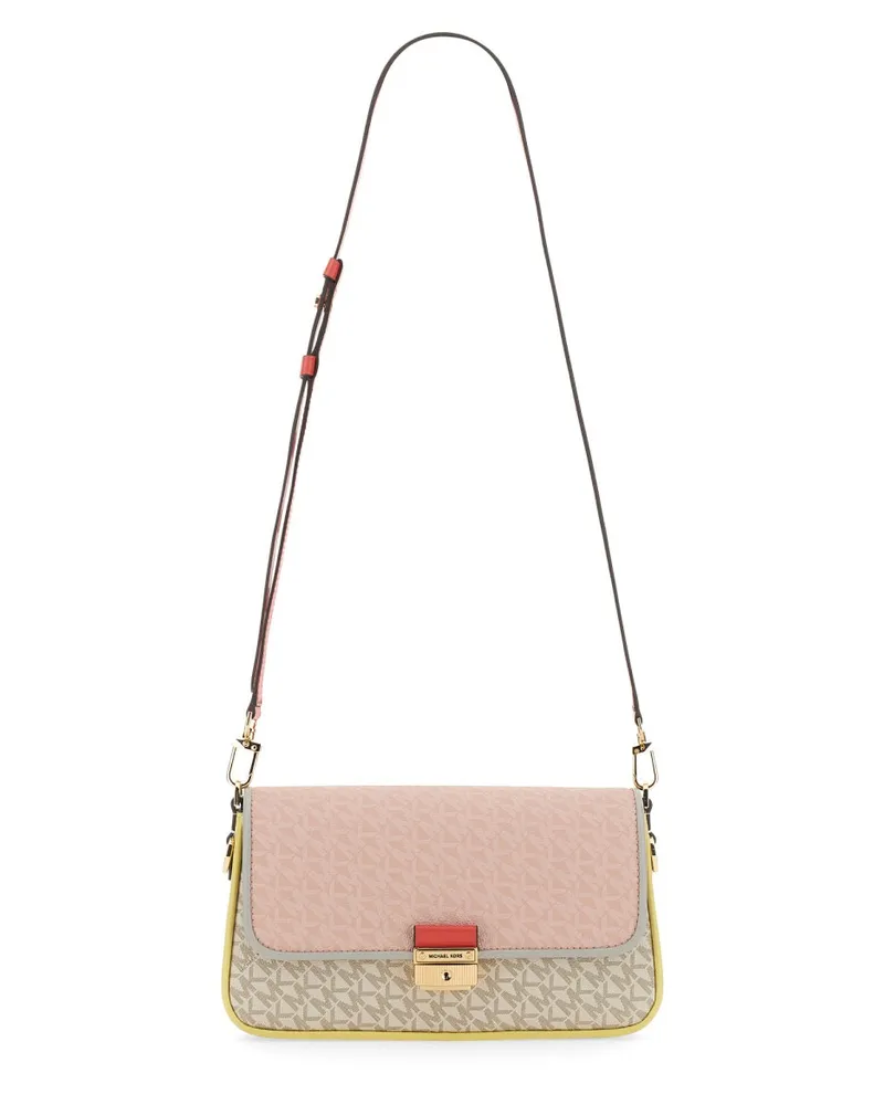 Michael Kors Logo PVC Shoulder Bag — Multicolor Multicolor