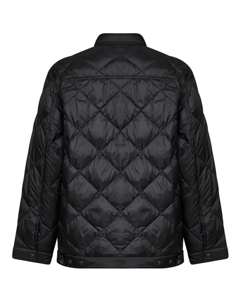 Prada Men's Quilted Down Jacket Re-Nylon Black Recycled Polyester Padded Black