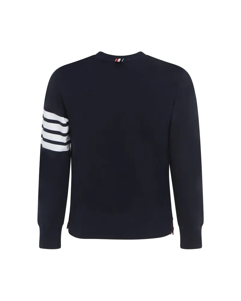 Thom Browne Men's Blue Cotton Sweatshirt Clothing Navy